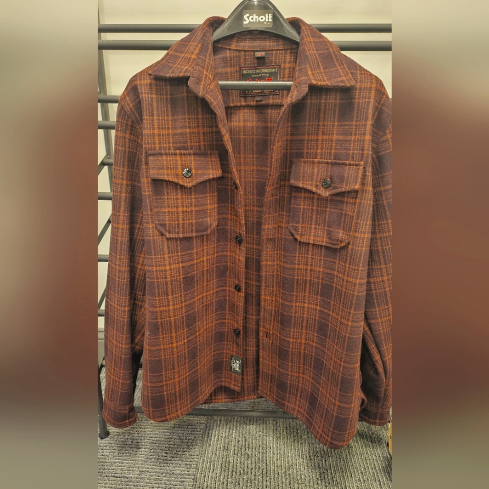 SCHOTT NYC Wool CPO shirt